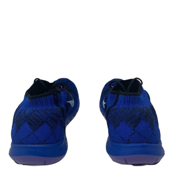 New Nike Free 3.0 Flyknit 636231-014 Royal/Black/White/Multicolor Sneakers Sz 9 - Picture 6 of 13